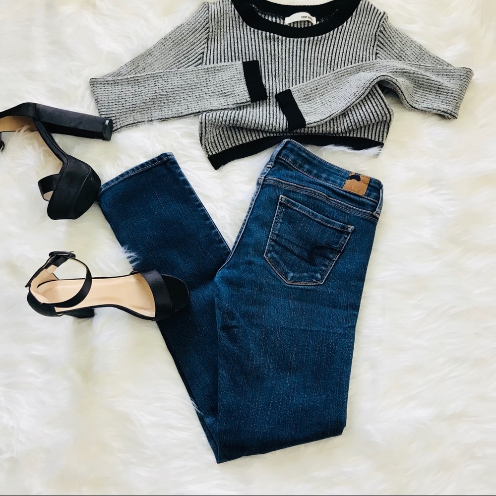 American Eagle stretch skinny size 8 women jeans